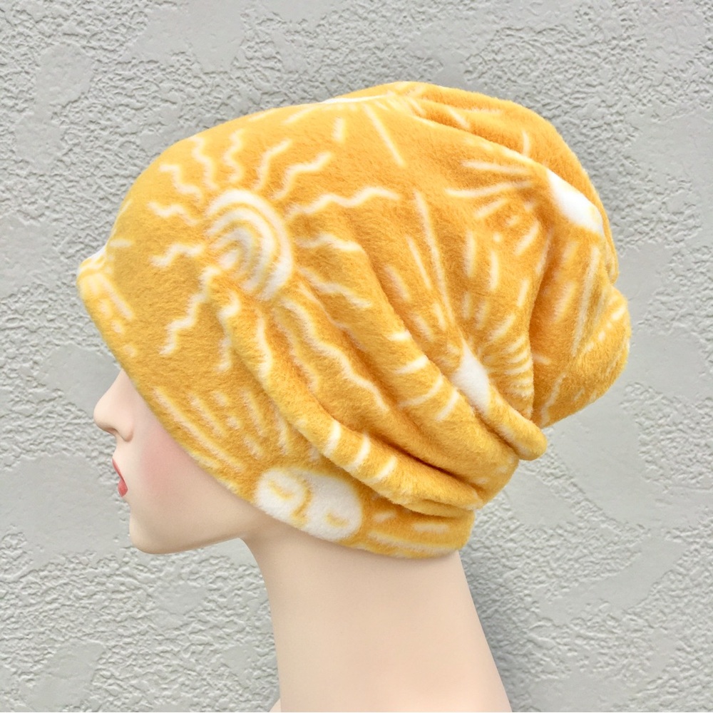 Sun Plush Fleece Beanie